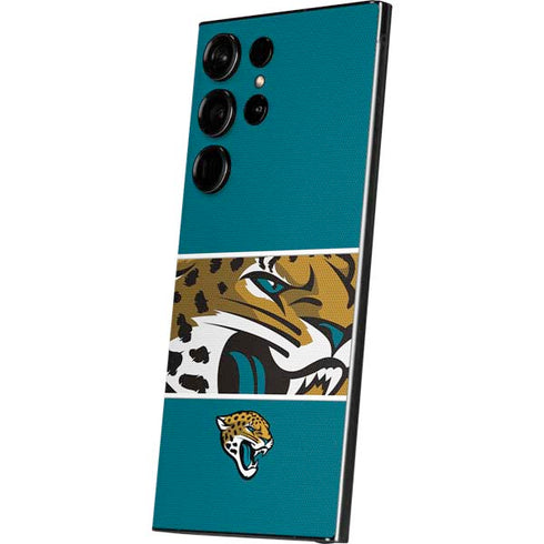 NFL Jacksonville Jaguars Zone Block Galaxy S25 Ultra Skin